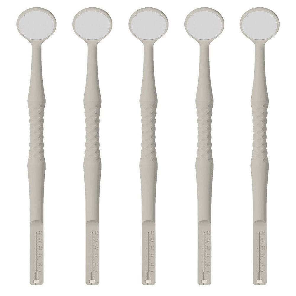 Dental 2X-3X Magnification Mirrors Qty 10 - Motranser - GoldenDent